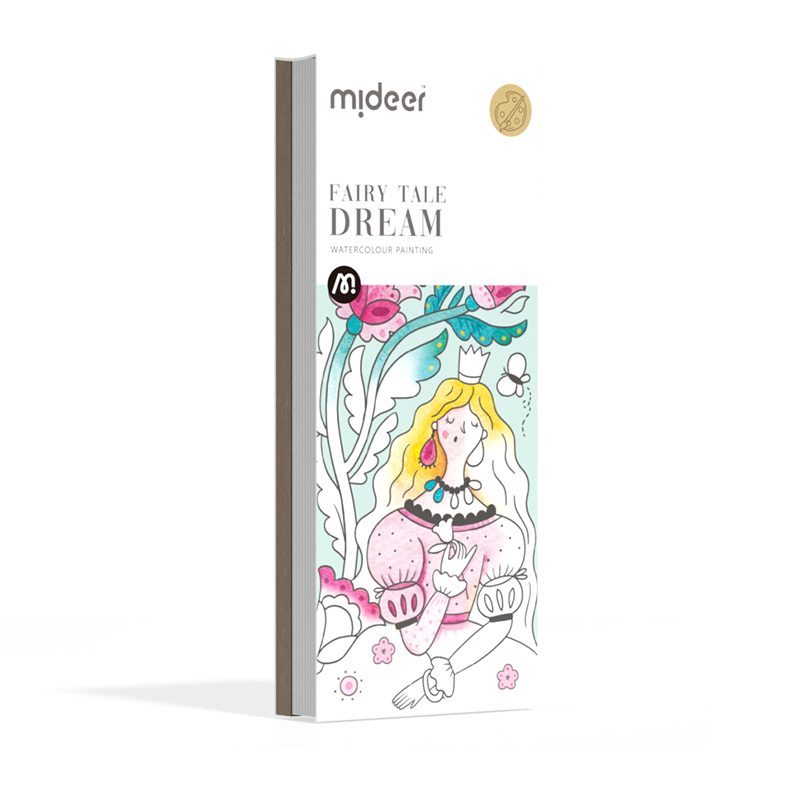 Colorear con acuarelas - Sueño de cuento