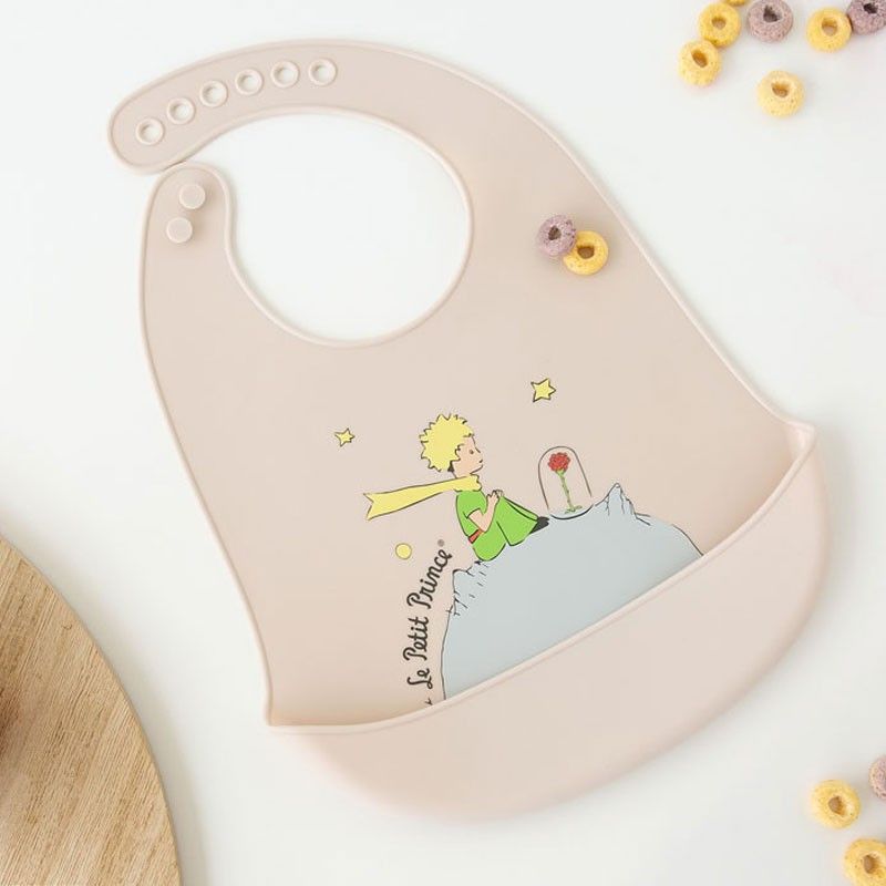 Babero de silicona El principito - Kiokids