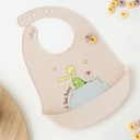 Babero de silicona El principito - Kiokids