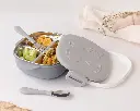 Caja Almuerzo Gris - Kiokids 