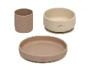 Set Vajilla 3 piezas Beige - Kiokids