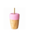 Vaso Bamboo Rosa - Eco Rascals