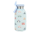 Botella infantil acero con Funda - City Cars 500ml  