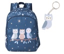 Mochila Escolar Magical Forest + Llavero 