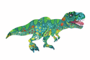 Puzzle de suelo brillante Dinos - Hape