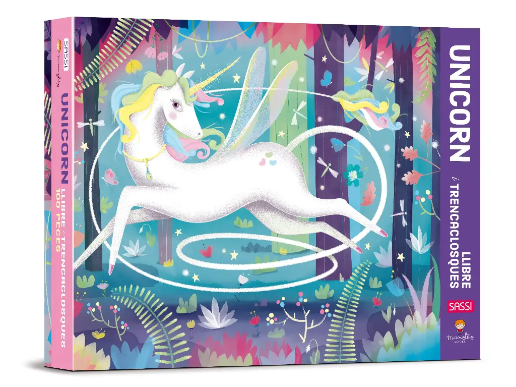 Puzzle Unicorn (cat) - Sassi 