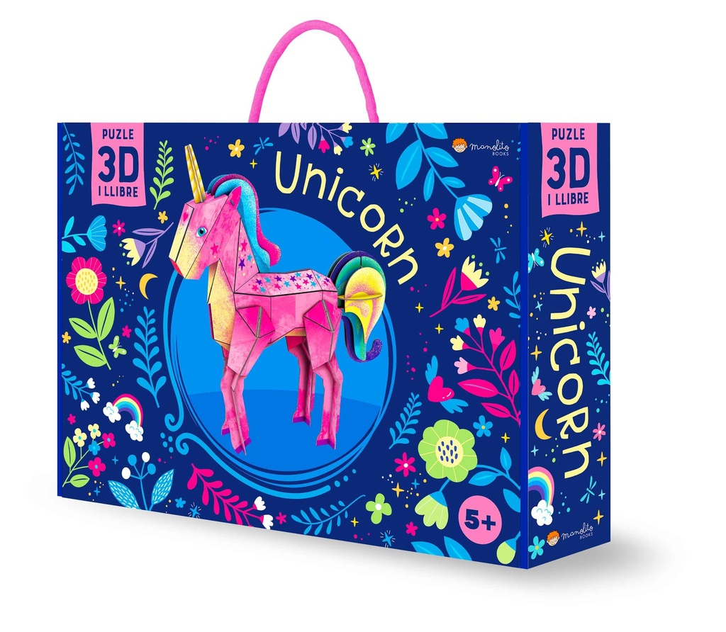 Puzzle 3d Unicorn (cat) - Sassi 