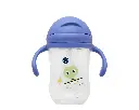 Taza con pajita Alien Azul Step 3 - Kiokids