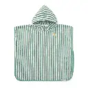 Poncho de Playa Rayas Verdes