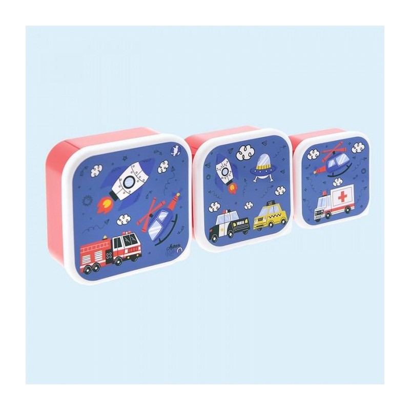 Set Cajas Almuerzo Cars - Aurea Kids 