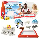 Set de juegos sensoriales con figuras Zimpli Sno Adventures Arctic