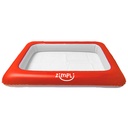 Bandeja inflable de juego - Rojo