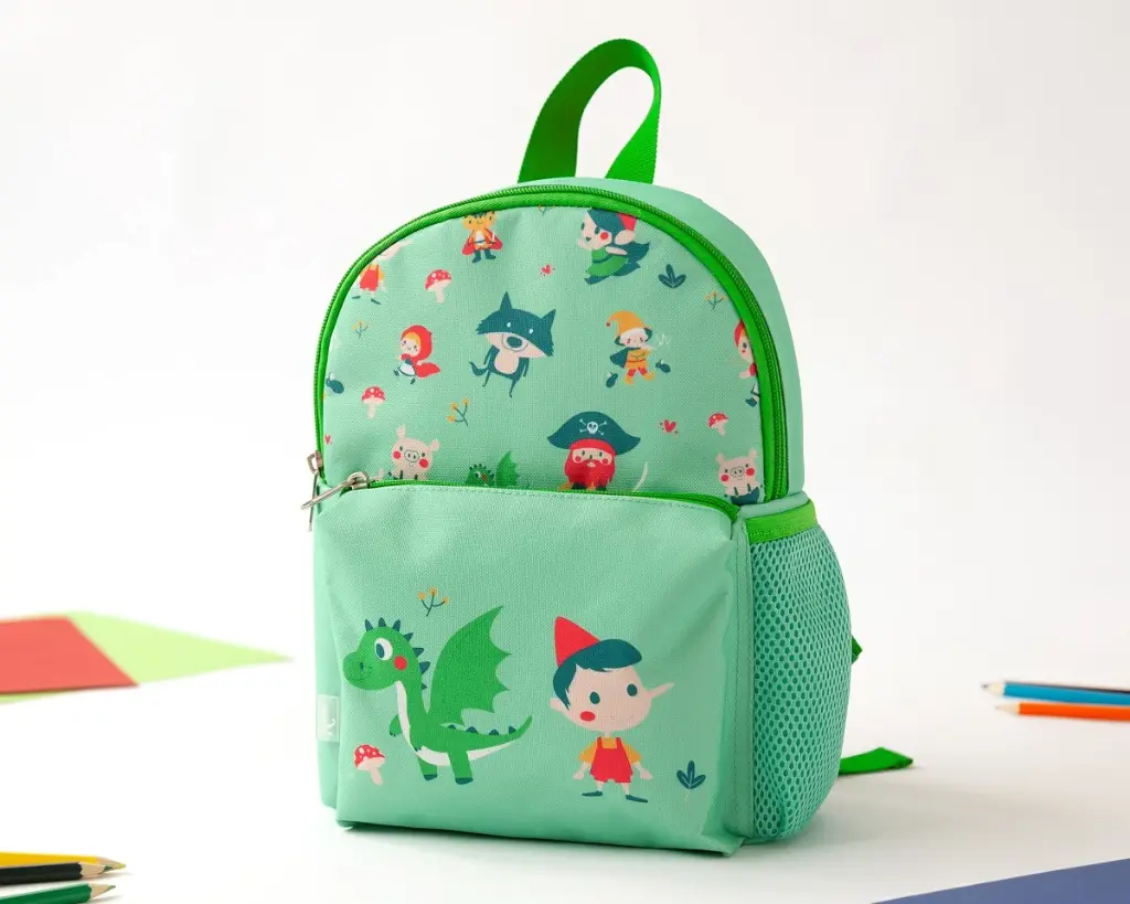 Mochila Verde Kiokids