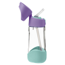 Botella Tritán con Pajita 450ml BBOX Lila
