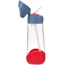 Botella Tritán con Pajita 600ml BBOX Azul