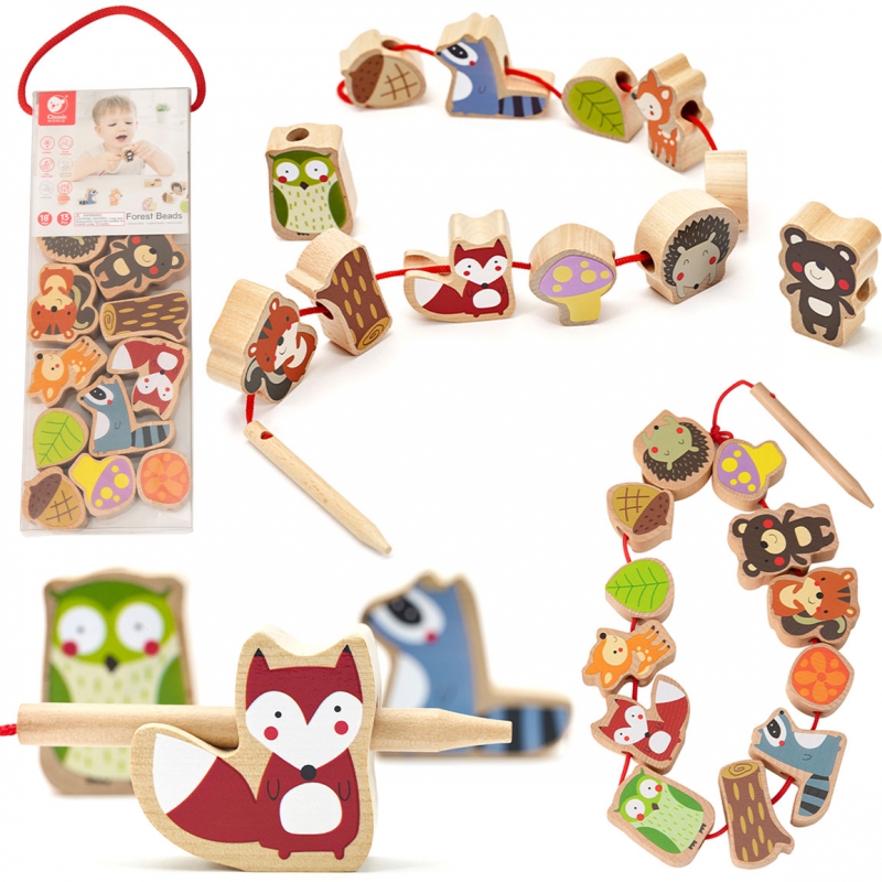 Didáctico Cuentas Forest Animals - Classic World