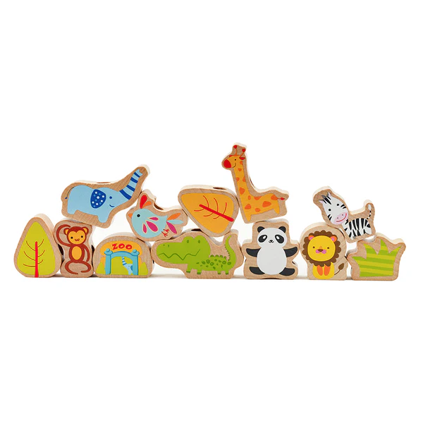 Didáctico Cuentas Zoo Animals - Classic World 