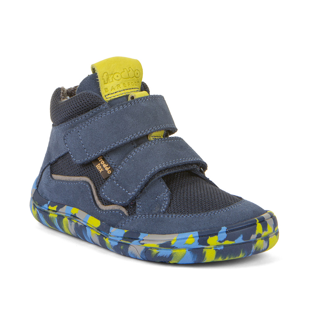 Bota con membrana barefoot Azul - Froddo