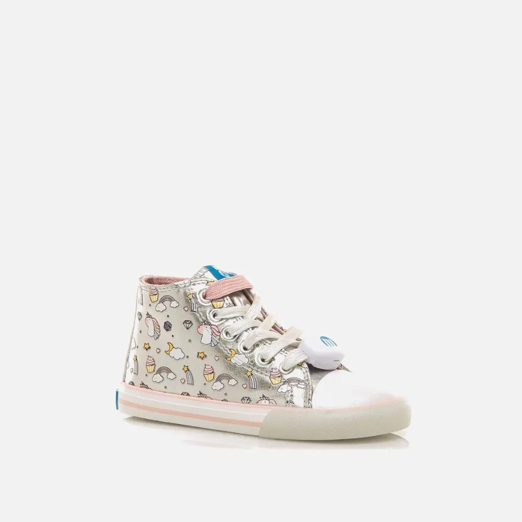 Zapatillas Mustang respetuosas - Unicornios con luces