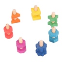 Set de tornillos y tuercas de madera - Tickit
