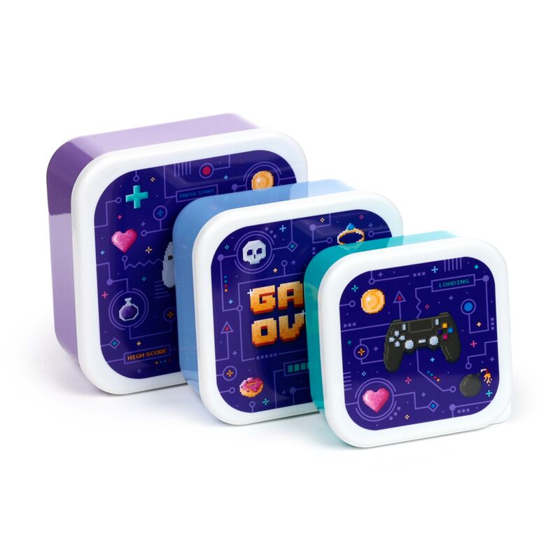Set de 3 cajitas - Game Over