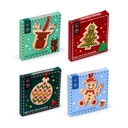 Adorno Punto Cruz DIY Navidad