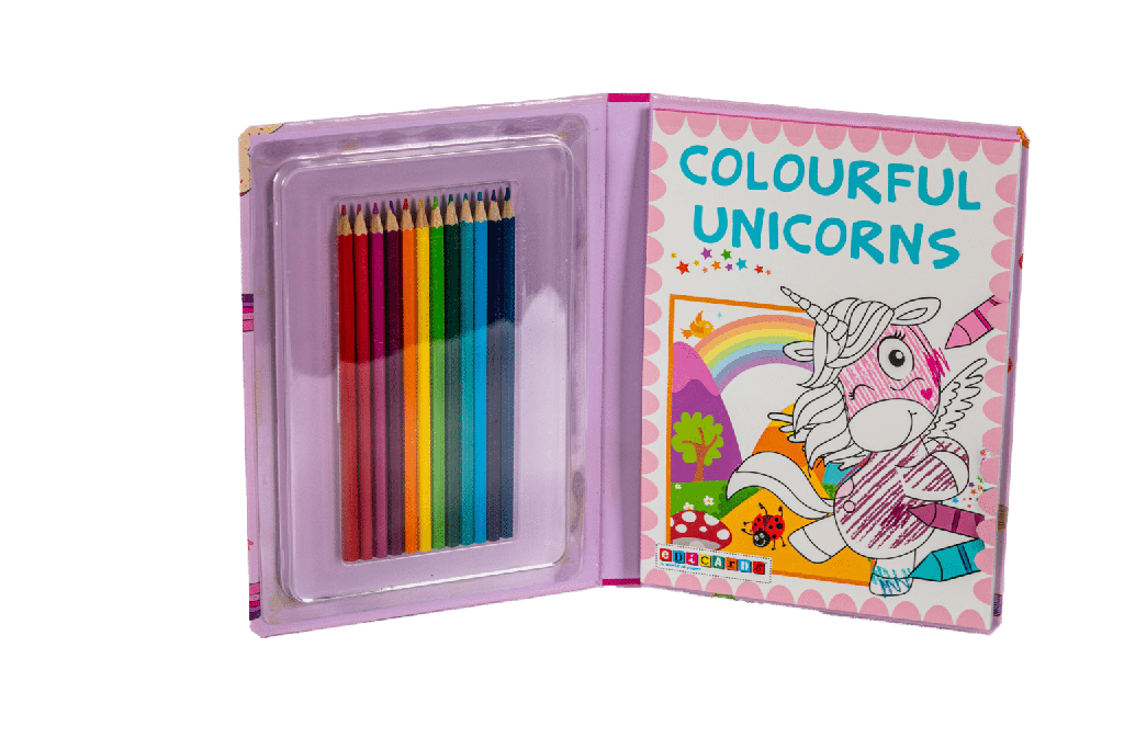 Libro estuche con colores - Varios