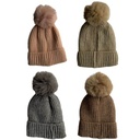 Gorro con pompon - Varios colores