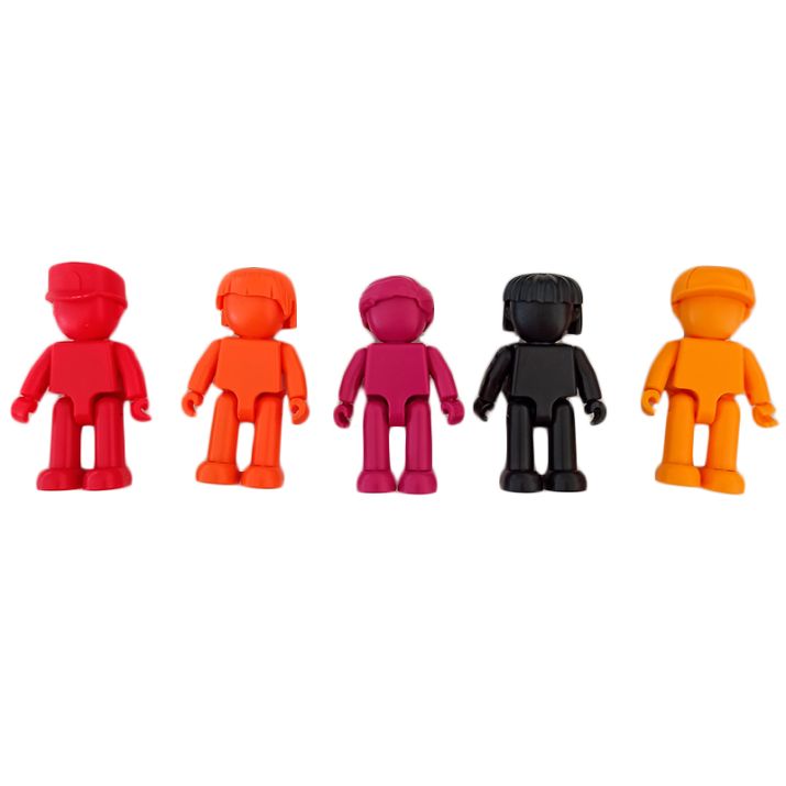 Imanix Friends colores cálidos 5 pzas.