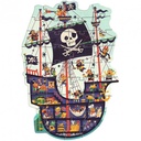 Puzle Gigante El barco pirata - Djeco