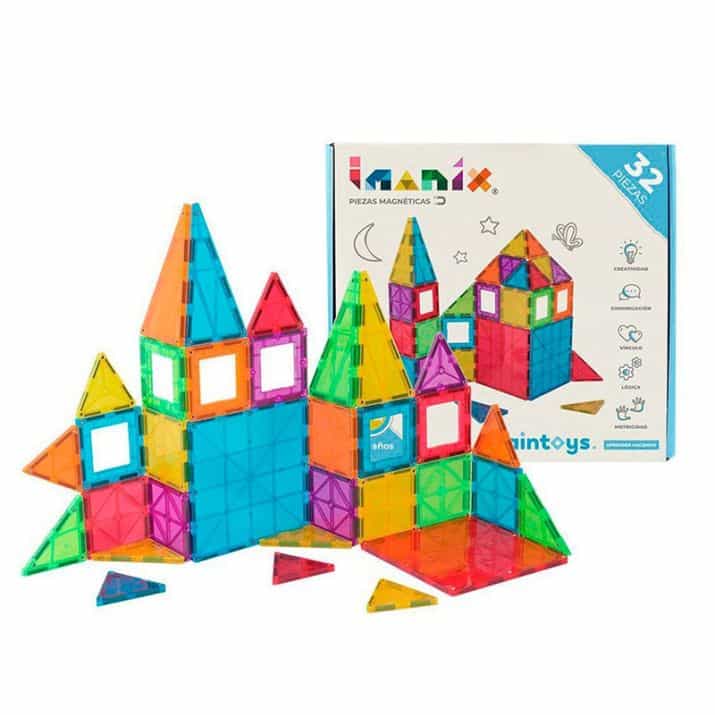 Braintoys Construcción Magnética Imanix 32 piezas