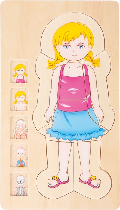 Puzzle Anatomía Chica