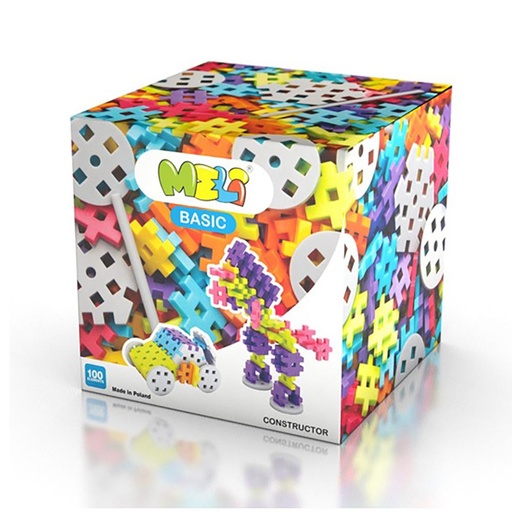 Bloques MELI Basic - Constructor 100 piezas