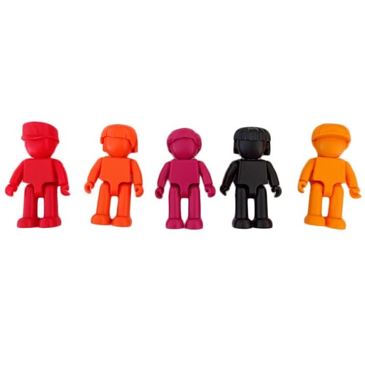 Imanix Friends colores cálidos 5 pzas.