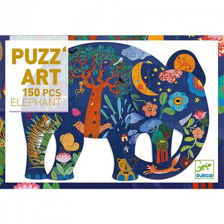 Puzzle Art Elefante