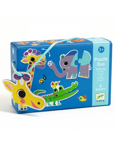 Puzzle duo - animales articulados