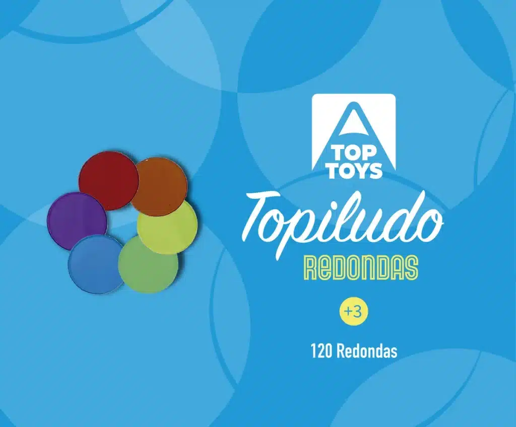 Topiludo - Redondas ( Fichas colores mesa de luz )