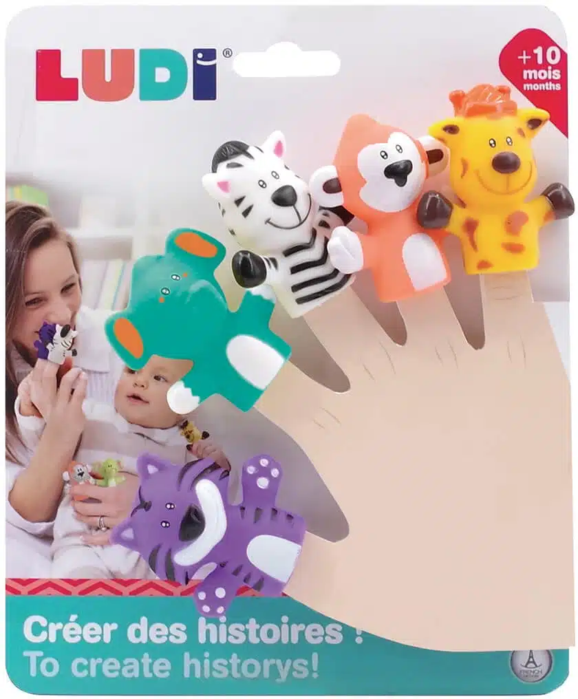 Marionetas dedo Savana - Ludi