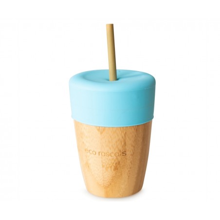 Vaso Bamboo Azul - Eco Rascals