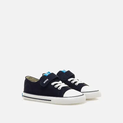 Zapatillas Mustang respetuosas - Lona marino