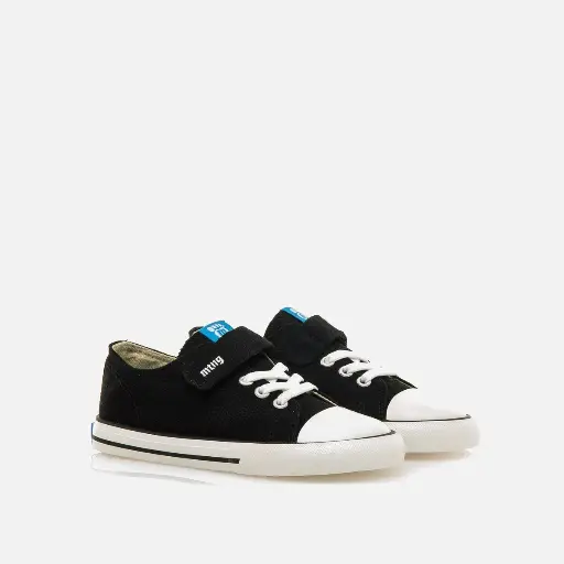 Zapatillas Mustang respetuosas - Lona negra