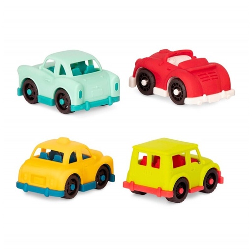 4 Mini Coches - B. Happy