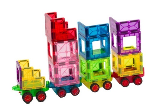 Braintoys - Imanix Train con vagones 38 pzas.