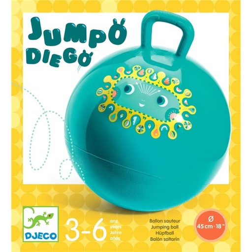 Pelota saltarina Jumpo Diego - Djeco