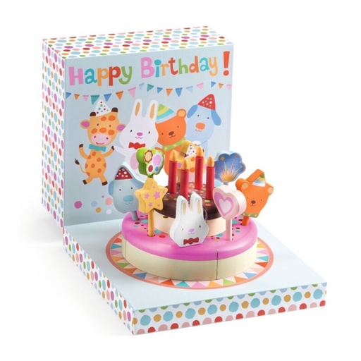 Tarta de cumpleaños - Djeco