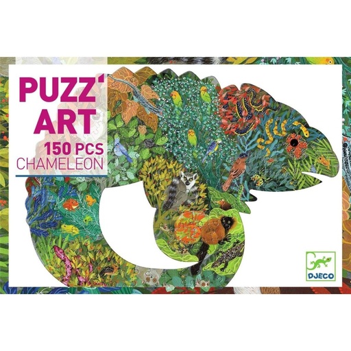 Puzzle Art Chamaleon
