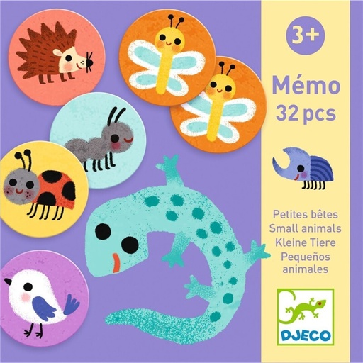 Memo Pequeños animales - Djeco