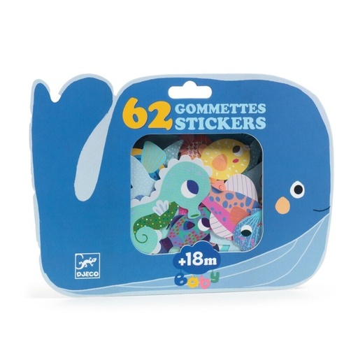 Pegatinas - Animales del mar