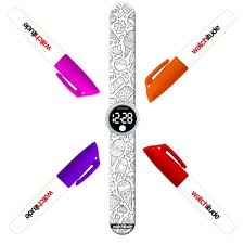 Reloj coloreable Whatchitude - Helados