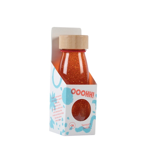 Petit Boum - Botella sensorial - Float Orange
